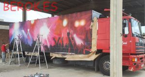 orquesta welcome Band camion graffiti